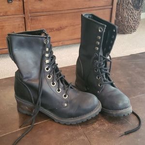 Sam and Libby Combat Boots